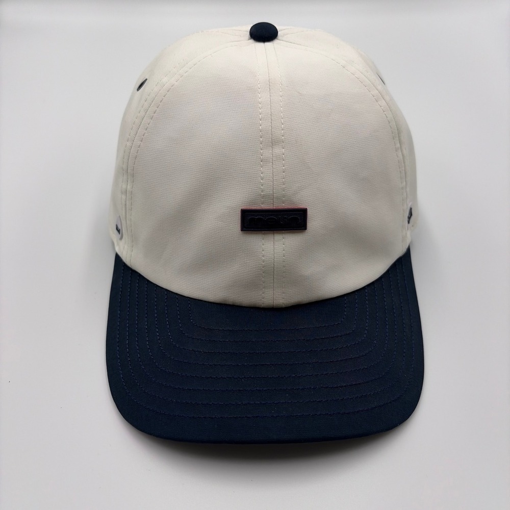 Melin The Legend Hydro Hat Mens White Blue Classic Performance Outdoors Summer